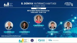 TSPB 8. Dünya Yatırımcı Haftası: “BES’in Dijital Yüzünü Uzmanına Sor” Paneli (8/10/2024)
